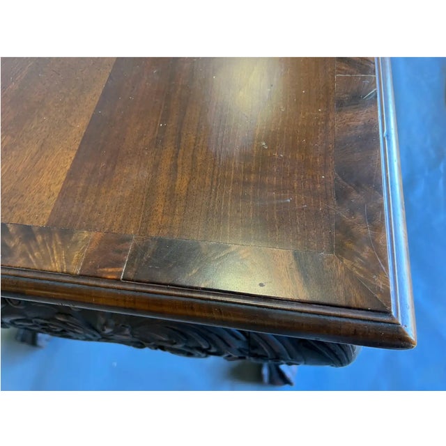 Very Fine 19th Century Mahogany Console Table Stamped Gillows For Sale - Image 11 of 15