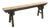 Story Black Thick Plank Seat Bench For Sale