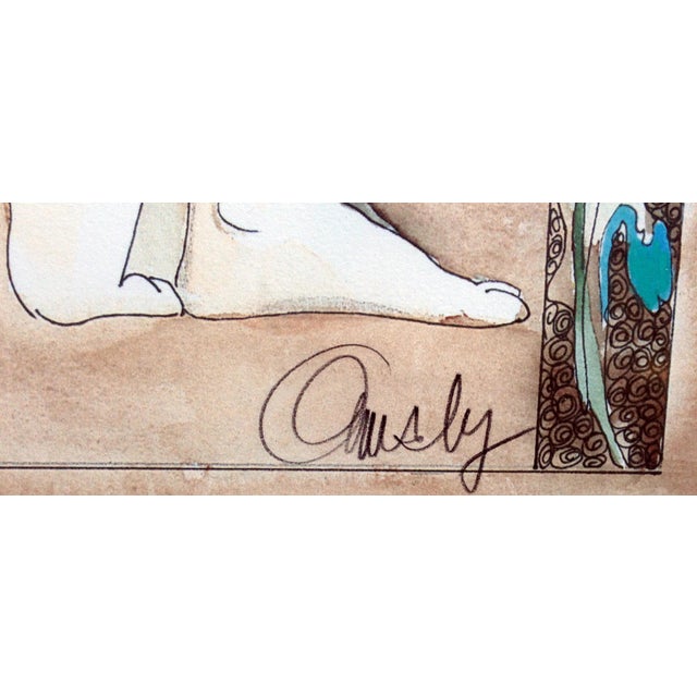 Contemporary "The Aunties" - Figurative Abstract Limited Edition Print, 20/100 by Anne Ormsby For Sale - Image 3 of 4