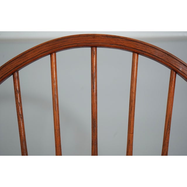 Pair of FWW Mixed Wood Windsor Armchairs For Sale - Image 11 of 18