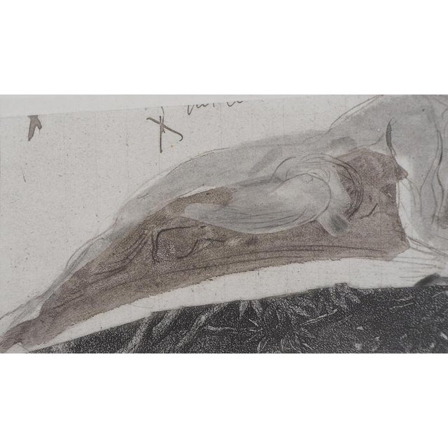 After Auguste Rodin, Nude, Attached to the Rock, Engraving For Sale - Image 4 of 6