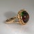 3.9Ct Black Opal Ring With Earth Mined Diamonds Accents: Solid 14k Gold, 11mm For Sale In Columbus - Image 6 of 8