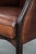 Vintage Wing Chair in Sheepskin Leather For Sale - Image 10 of 17