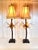 Vintage Maitland Smith Palm Tree Table Lamps, Gold Gilt, 1990s For Sale - Image 10 of 10