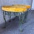 A Pair of Vintage Mid-Century Modern Wrought Iron Bench / Foot Stools. Circa 1960s For Sale - Image 13 of 18