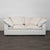 This Restoration Hardware 3-seat sofa offers a spacious and comfortable seating area with plush cushions and a clean,...