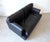 Black Leather Two-Seater Sofa by Arcon Italia, Italy, 1980s For Sale - Image 6 of 15