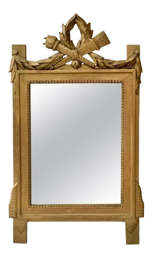 Gilded Wood Mirror Style Louis XVI, circa 1850