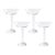 Madrid Martini / Coupe / Desert / Condiment Glass, Set of 4 For Sale