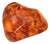 Antique 825 Sterling Silver Oversized Amber Brooch Pin Pendant For Sale