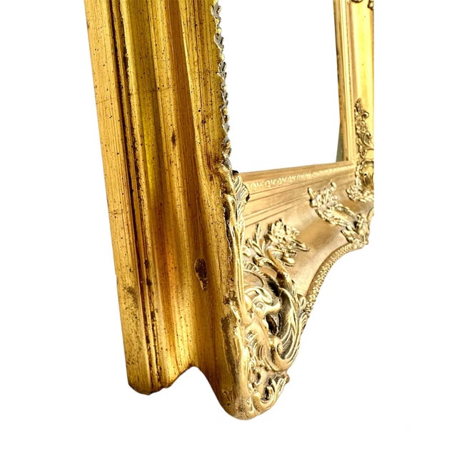 Mid20th Century Ornate Gold Gilt Wood Frame Chairish