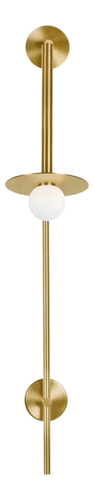 Kelly Wearstler by Visual Comfort Studio Nodes Large Pivot Sconce, Brass