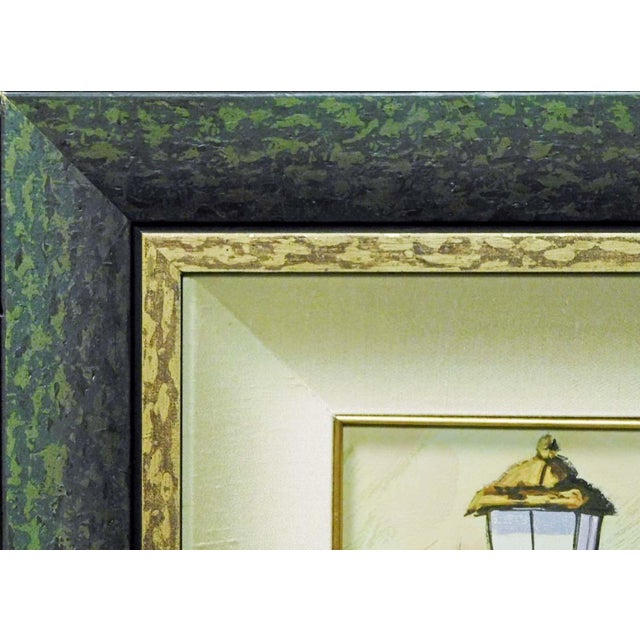 Textile Viktor Shvaiko "La Rapiere" Framed Canvas Hand Signed Fine Art, Make Offer #Ap48 For Sale - Image 7 of 7