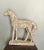 Cream With Gold Wash Standing Equestrian Horse Figure For Sale In San Diego - Image 6 of 6