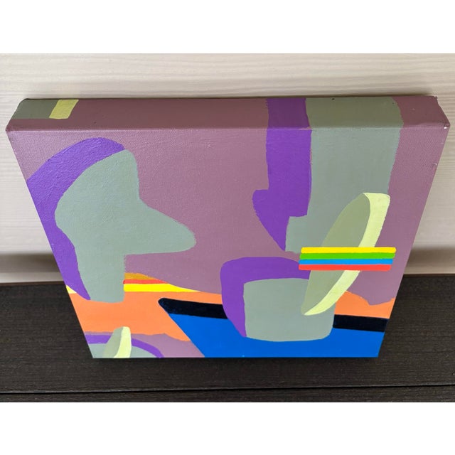 2000 - 2009 David Mac Innes “Navajo” Construct Series 2003 Painting on Canvas Signed For Sale - Image 5 of 9