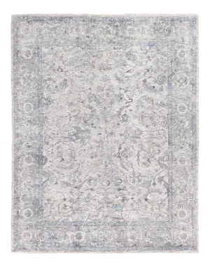 Exquisite Rugs Biron Handmade Wool & Viscose Beige & Blue - 14'x18'
