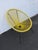 Metal Acapulco Yellow Woven Wicker Indoor and Outdoor Patio Lounge Chair a Pair 6607 For Sale - Image 7 of 12
