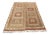 1960s Rustic Embroidered Kilim Rug - 67" X 96" For Sale