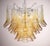 Fabio Ltd 21st Century Murano Amber Selle Chandelier by Fabio LTD For Sale - Image 4 of 4