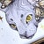 Early 21st Century Sphynx Moths by Nana Williams | Watercolor of a Sphynx cat with moths around its head For Sale - Image 5 of 5