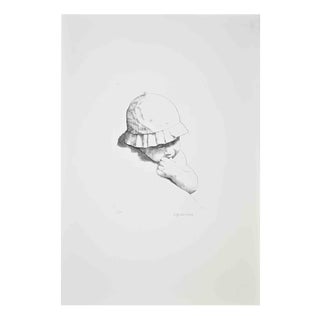 Sigfrido Oliva, Child, 1990s, Etching For Sale