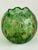 Early 20th Century Edelweiss Bohemian Art Glass Rose Bowl, Optic Ribbed For Sale - Image 5 of 9