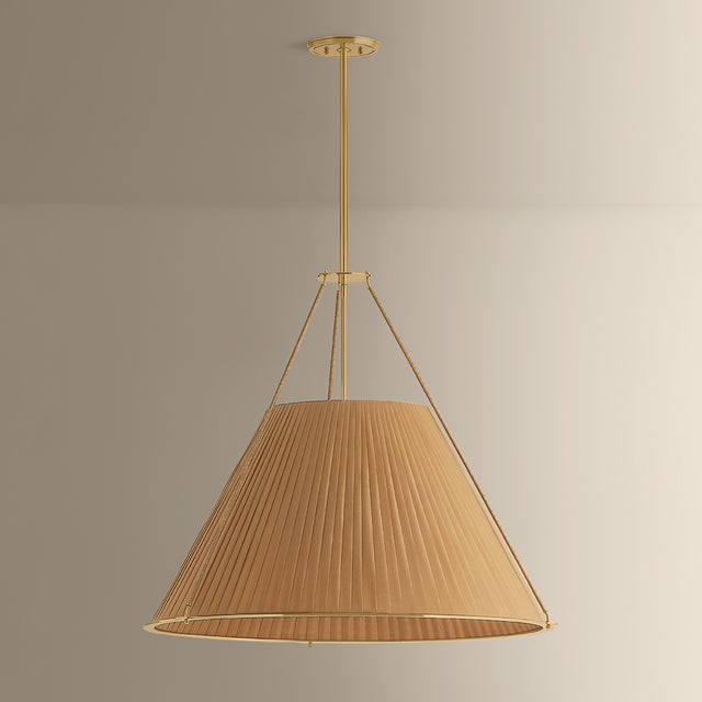 The cleverly constructed Sunside pendant explores the many possibilities of pleating. A tighter gather at the top of the...