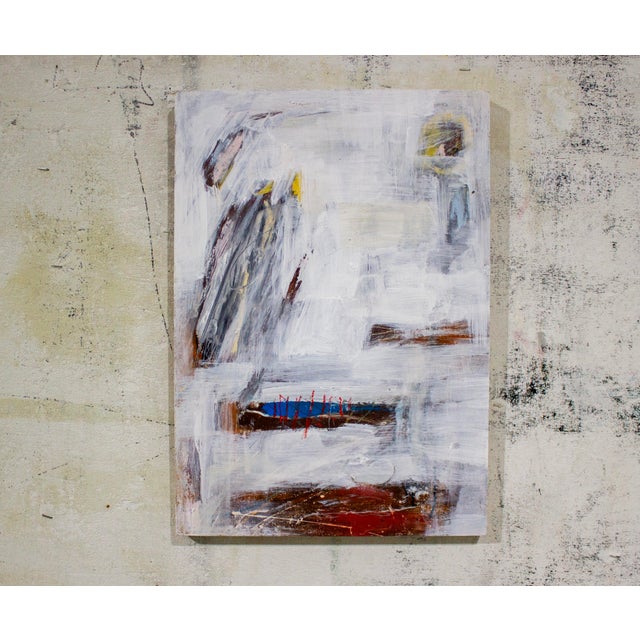 Contemporary "Peradventure" Original Abstract Painting by Brian Jerome For Sale - Image 3 of 3