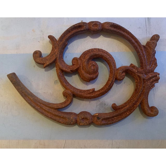 Vintage Cast Iron Architectural Garden Art Wall Decor a Pair Chairish