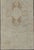 Tribal Vintage Oushak Turkish Runner With Ivory, Taupe and Light Brown and Faint Green For Sale - Image 3 of 6