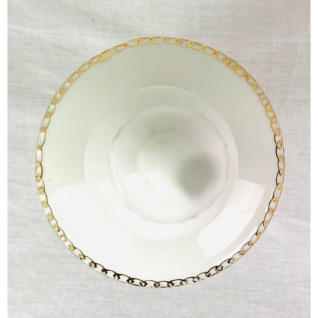 Gold White Mediterranean Spice Jar Urn – 2 Pieces For Sale - Image 11 of 13