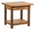 Late 19th Century Hungarian Rustic Pine Side Table With Lower Shelf For Sale