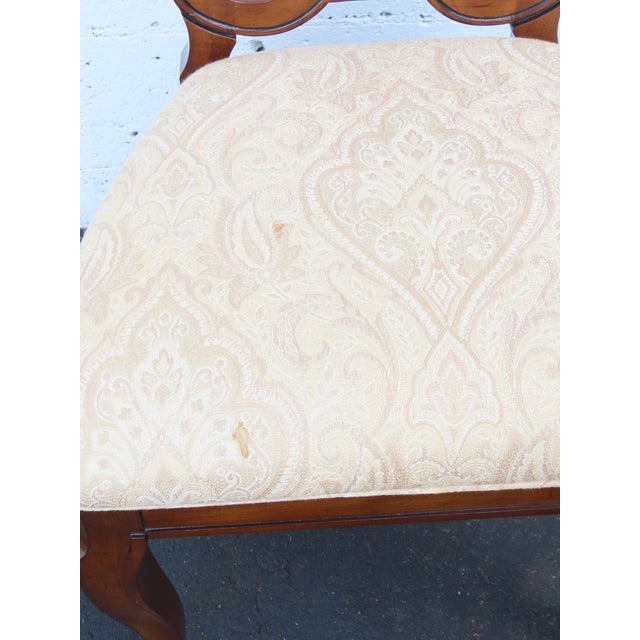 French Set of Dining Table Two Leaves and Six High Back Chairs 6664 For Sale - Image 18 of 18
