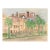 1986 South Battery Charleston South Carolina Watercolor by Sherry Palombo For Sale