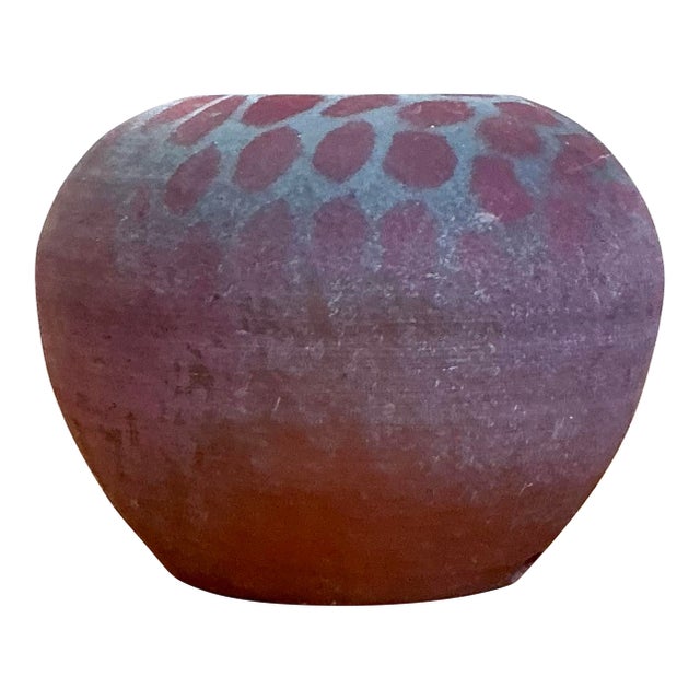 Vintage Original Studio Pottery Vase For Sale