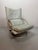 Very comfortable Grey Leather 'Torino' Swivel Lounge Chair by Rolf Benz, Germany 1980s. A sculptural lounge chair from the...