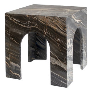 Picasso Marble Arch Side Table from Kiwano Concept For Sale