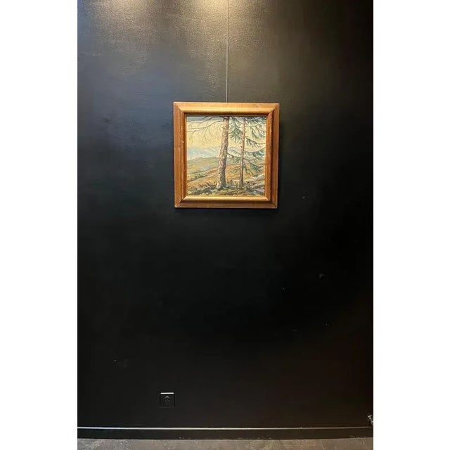 Joseph André Mussler (1904-1980) was a Swiss painter known for his works depicting natural landscapes, often focusing on...