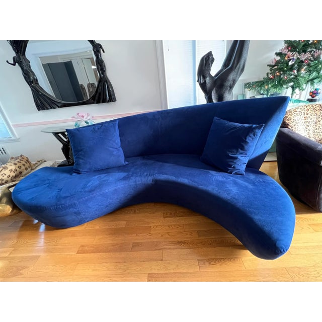 Preview 1980s Postmodern Vladimir Kagan Bilbao Sofa by Preview For Sale - Image 4 of 11