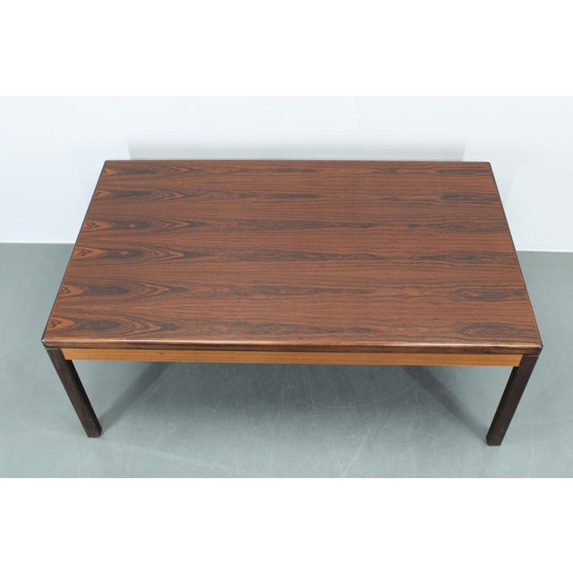 Vintage Danish Wooden Coffee Table, 1960s For Sale - Image 9 of 11