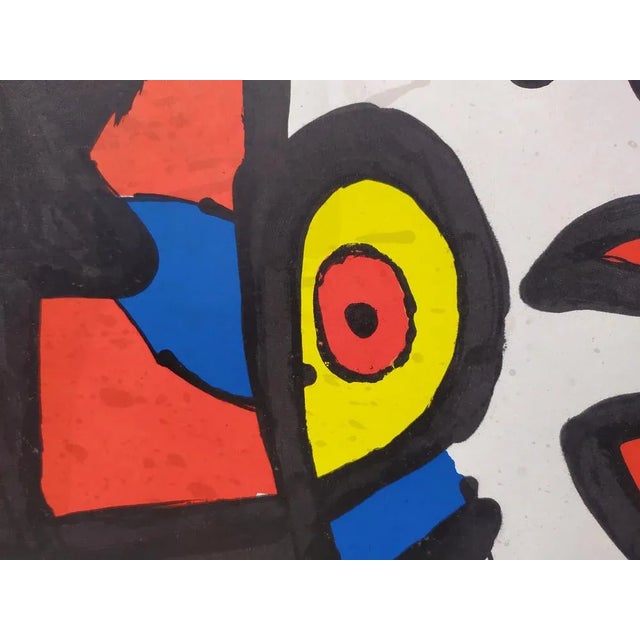Joan Miro, Poster, 1974, Lithograph For Sale - Image 3 of 5
