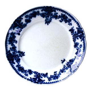 1890-1910 English Grindley (Flow Blue) Transferware For Sale