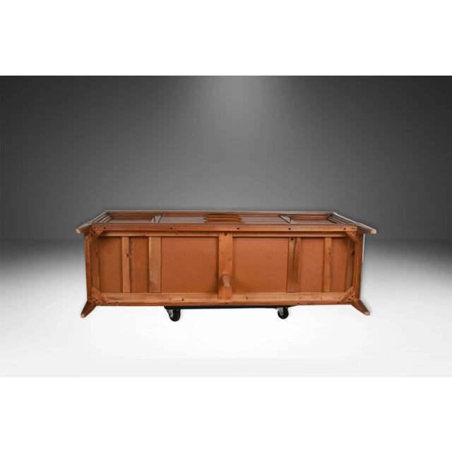 Mid Century Walnut Credenza Dresser Bassett For Sale - Image 13 of 13