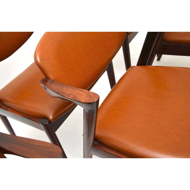 Vintage Danish Dining Chairs, 1960s, Set of 6 For Sale - Image 4 of 13