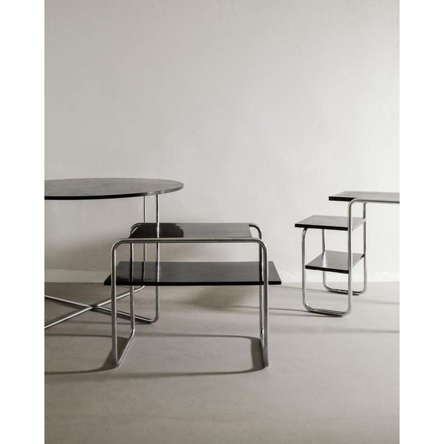 1930s Mid-Century Modern B21 Side Table by Marcel Breuer for Thonet, 1930s For Sale - Image 5 of 6