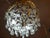 Vintage Crystal Light Fixture, 1950s For Sale - Image 9 of 16