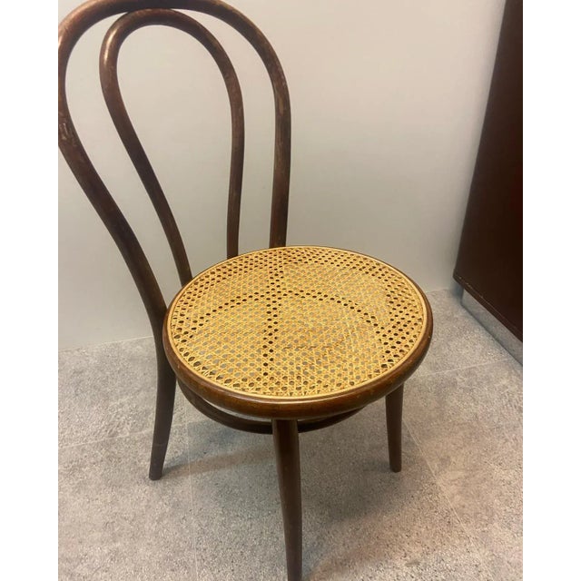 Chairs from Thonet, 1920s, Set of 4, in Very Good conditions. Designed 1920 to 1949 This piece has an attribution mark, I...