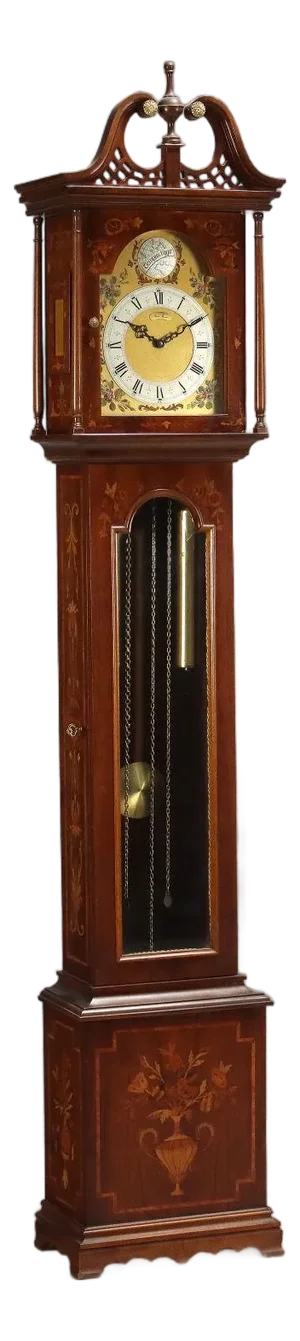 Queen Anne Style Grandfather Clock