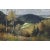 Antique Framed Oil Painting on Canvas signed E.X. Chaouet is a captivating pastoral inspired by the rolling hills around...