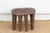 African Handcarved Wood Nupe Side Table For Sale - Image 3 of 10